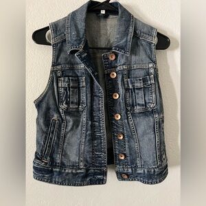 Cute jean vest for the summer